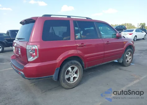 2006 Honda Pilot Ex from USA, damaged, VIN 5FNYF28406B033823